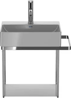 Duravit Glaseinleger in Metallkonsolen f. DuraSquare Waschtisch 235360, Weiß – Bild 2