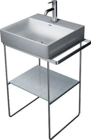 Duravit Metallkonsole BS DuraSquare f. 235350 höhenverstell. +50mm,HTH l./r.,Chrom