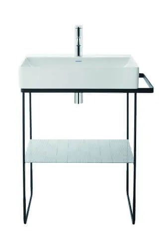 Duravit Möbel-Waschtisch DuraSquare 500mm, Weiß o.ÜL, m.HLB, 1 HL, geschliffen