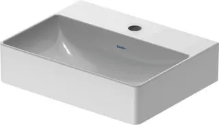 Duravit Handwaschbecken DuraSquare 450mm o.ÜL, m.HLB, 1.HL, weiß – Bild 5