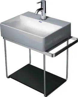 Duravit Glaseinleger in Metallkonsolen f. DuraSquare Waschtisch 073245, Flannel Grey – Bild 2