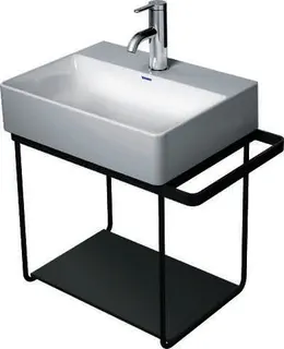 Duravit Glaseinleger in Metallkonsolen f. DuraSquare Waschtisch 073245, Flannel Grey – Bild 3