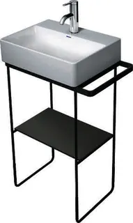 Duravit Glaseinleger in Metallkonsolen f. DuraSquare Waschtisch 073245, Flannel Grey – Bild 4