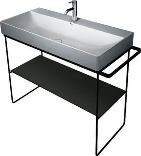 Duravit Glaseinleger in Metallkonsolen f. DuraSquare Waschtisch 235310, Flannel Grey – Bild 4