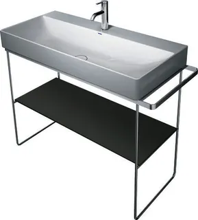 Duravit Glaseinleger in Metallkonsolen f. DuraSquare Waschtisch 235310, Flannel Grey – Bild 5