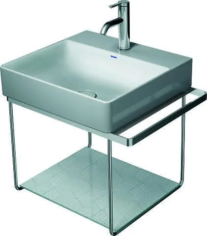 Duravit Metallkonsole WH DuraSquare f. 235350 HTH links/rechts, Chrom