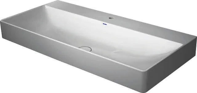 Duravit Möbel-Waschtisch DuraSquare 1000mm o.ÜL, m.HLB, 1HL mitte, weiß