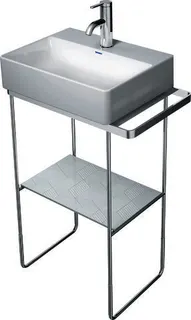 Duravit Glaseinleger in Metallkonsolen f. DuraSquare Waschtisch 073245, Cubic line – Bild 4