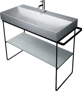 Duravit Glaseinleger in Metallkonsolen f. DuraSquare Waschtisch 235310, Cubic line – Bild 4