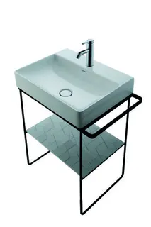 Duravit Möbel-Waschtisch DuraSquare 500mm, Weiß o.ÜL, m.HLB, 1 HL, WG – Bild 5