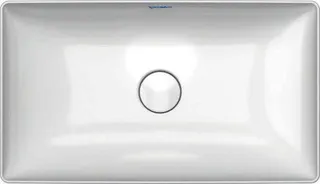 Duravit Aufsatzbecken DuraSquare 600mm o.ÜL, o.HLB, geschliffen, weiß, WG