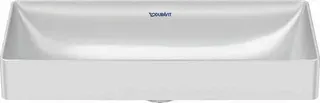 Duravit Aufsatzbecken DuraSquare 600mm o.ÜL, o.HLB, geschliffen, weiß, WG – Bild 3