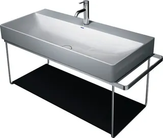 Duravit Glaseinleger in Metallkonsolen f. DuraSquare Waschtisch 235310, Schwarz – Bild 3