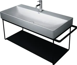 Duravit Glaseinleger in Metallkonsolen f. DuraSquare Waschtisch 235310, Schwarz – Bild 5