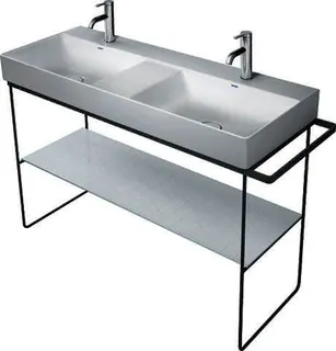Duravit Glaseinleger in Metallkonsolen DuraSquare 003117+18 Cubic line – Bild 3