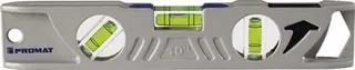 Wasserwaage Torpedo 25cm ±0,5 mm/m PROMAT