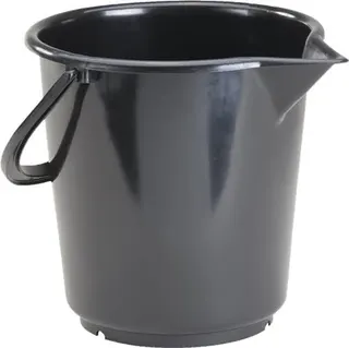 Eimer 17,0l HD-Polyethylen schwarz Kunststoffbügel D.330mm H.315mm
