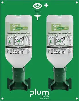 Augenspülstation 2x0,5l H290xB228xT80ca. mm Haltbarkeit 3 Jahre(ungeöff. Flasche)