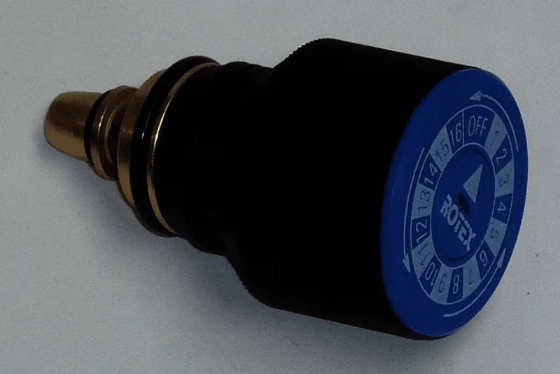 Rotex Rücklaufeinregulierventil kpl. für Verteiler Rotex Fußbodenheizung, 5005223