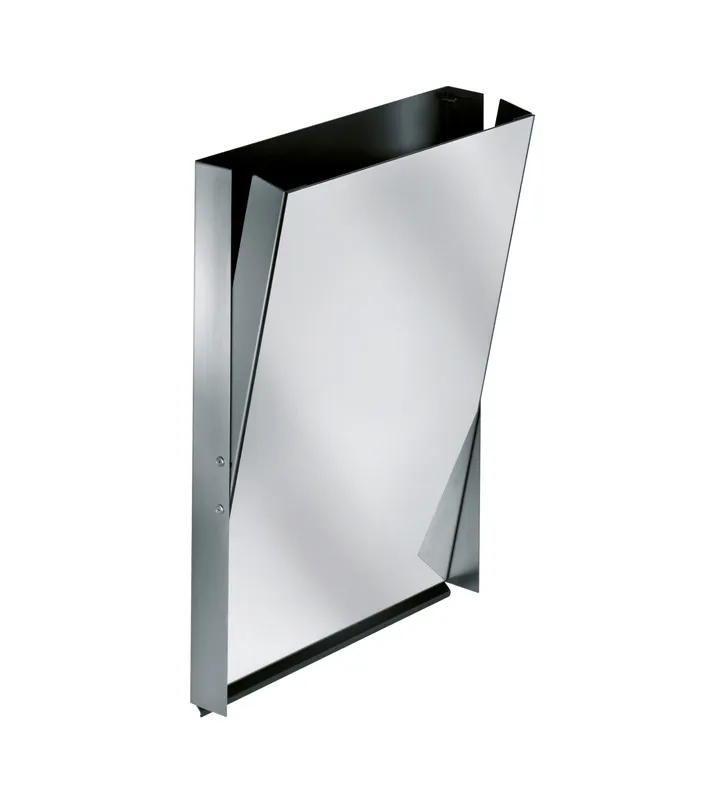 FSB Kippspiegel 800x590x75mm Ergo Edelstahl metallic