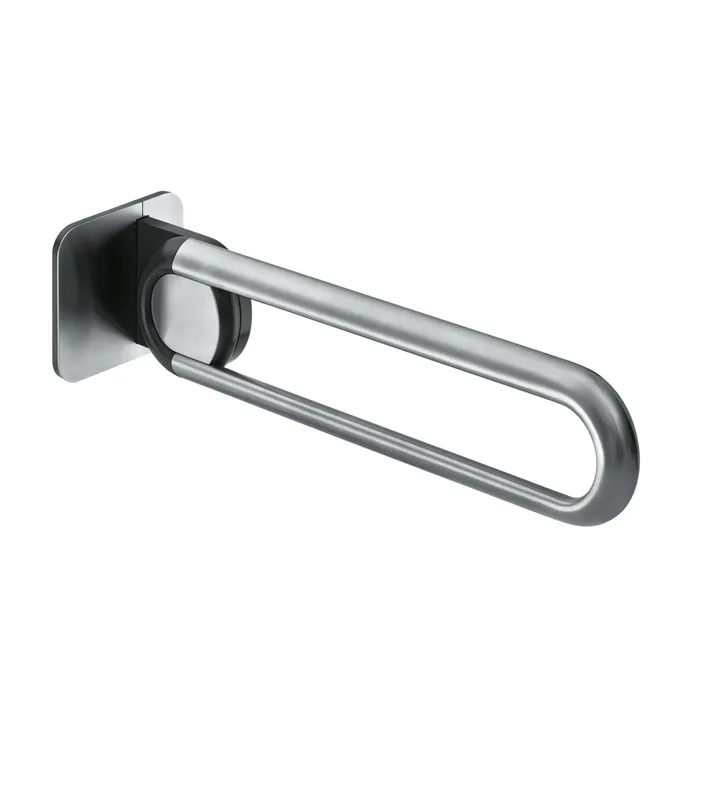 FSB Stützklappgriff 700mm li Edelstahl metallic