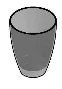 FSB Zahnputzglas METRIC