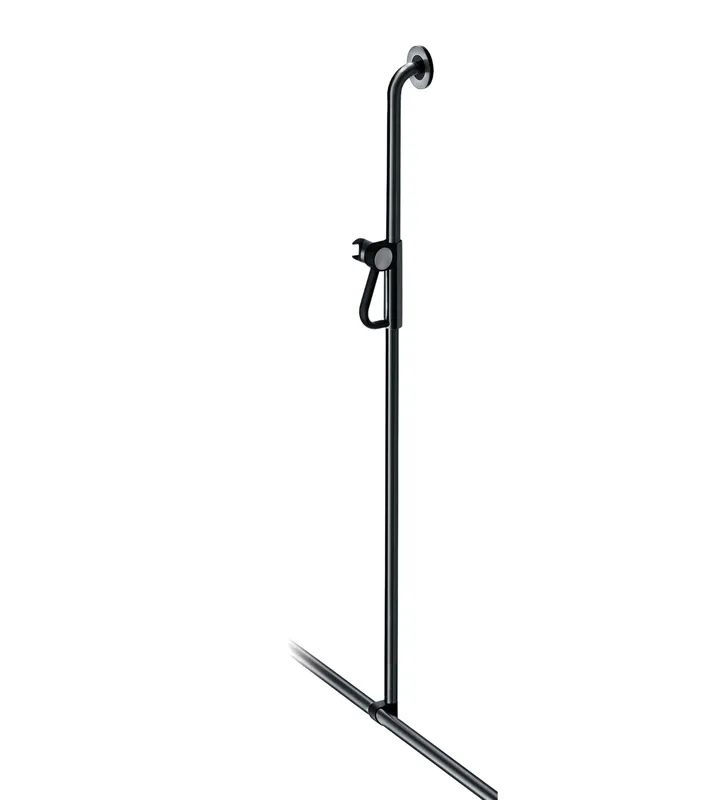FSB Brausestange mit Brause- 600mm Edelstahl poliert