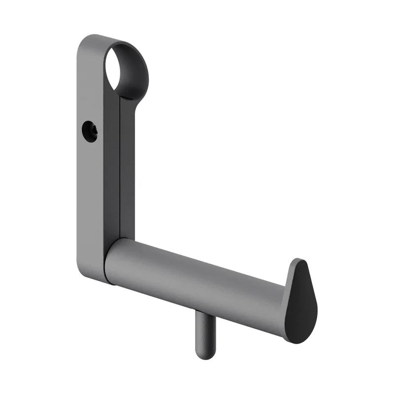 FSB WC Rollenhalter nachtr.Montage Fenstergrau RAL 7040