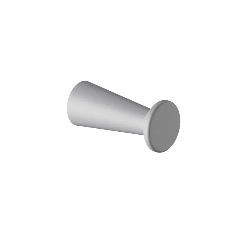 FSB Handtuchhaken A100 Schwarz RAL 9005 metal. Textur