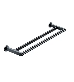 FSB Badetuchhalter duo Klebet. Edelstahl fein matt