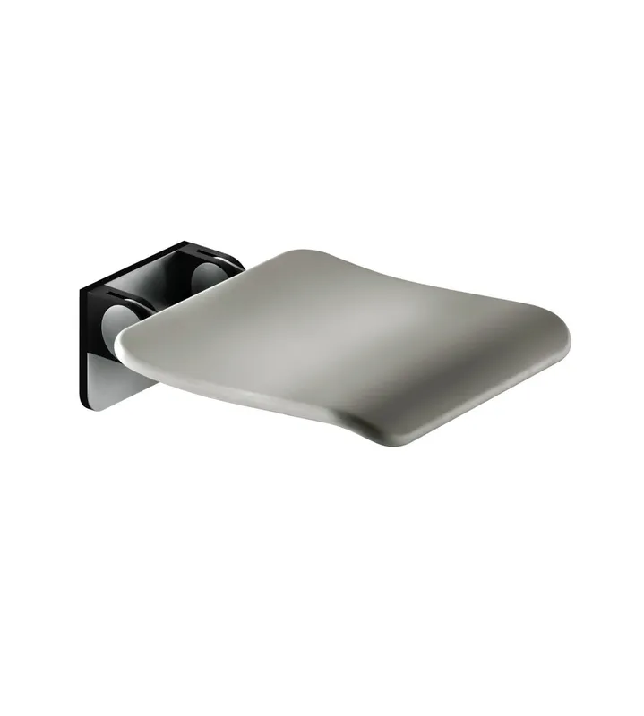 FSB Duschklappsitz mit Sitzfläche RAL 7047