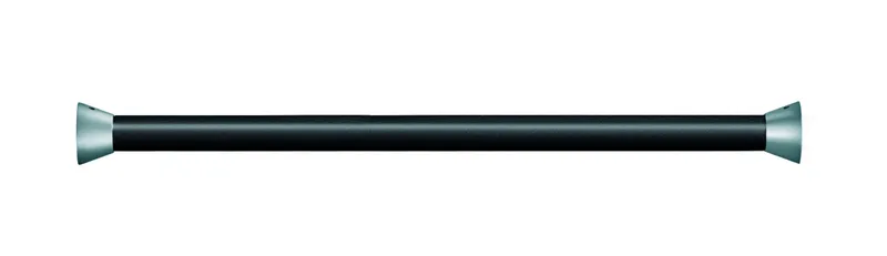 FSB Nischenvorhangsta. 900mm A100 Stange Anthrazitgrau metallic