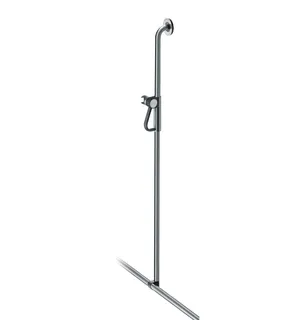 FSB Brausestange m.Brauskopfhalter 1048mm - Edelstahl poliert