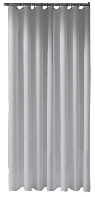Keuco Duschvorhang Plan uni 14944, 16 Ösen, anthrazit, 2000 x 3000 mm