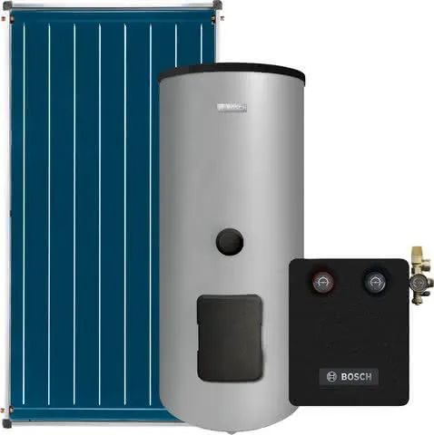 BOSCH Solar-Standardpaket JUPA SO415 2xFCC220-2V, WS300-5PK1C, AGS10/MS100-2