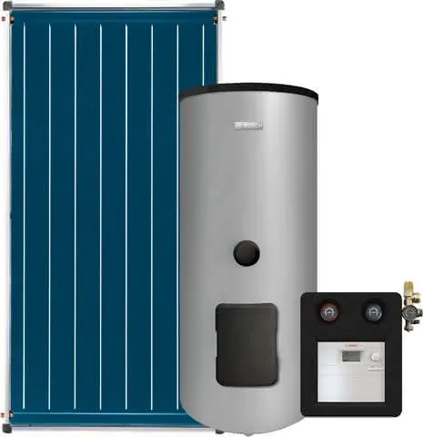 BOSCH Solar-Standardpaket JUPA SO419 2xFCC220-2V, WS300-5PK1C, AGS10B-sol100