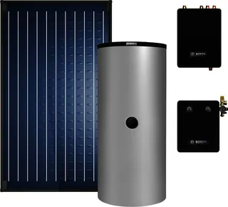 BOSCH Solar-Basic-Paket JUPA SO592 4 x SO5000 TFV, FF20, BS 750-6 ER1B, SBH