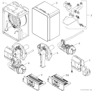 BOSCH Gas-Brennwertkessel, bodenstehend Condens GC8000iF-30, 1009x600x630, 30 kW – Bild 2