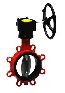 KSB Absperrklappe BOAX-SF,Gewindeflansch Getriebe MR25, PN10 DN200