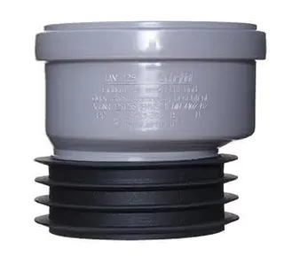 airfit PP-Universal-Steckmuffe-Plus DN 125x125 exzentrisch