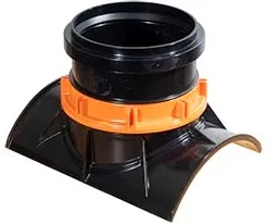 airfit Schraubabzweig DN 250x160 für Steinzeig-Rohr, DN 250/160