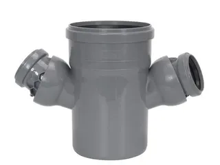 airfit HT-Abzweig DN 100x50x50mm 45-88 Grad stufenlos verstellbar, aus PP