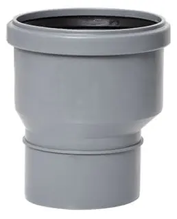 airfit Reduzieradapter Muffe DN 110 Spitzende 90, exzentrisch, aus PP