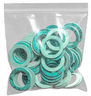airfit 24x15x2mm Faserdichtung, Trinkw. Ersatzd. 50 Stück für Trinkwasser u. Gas