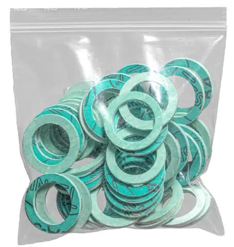 airfit 18x13x2mm Faserdichtung, Trinkw. Ersatzd. 50 Stück für Trinkwasser u. Gas
