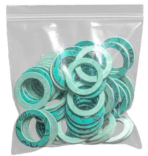 airfit 24x17x2mm Faserdichtung, Trinkw. Ersatzd. 50 Stück für Trinkwasser u. Gas
