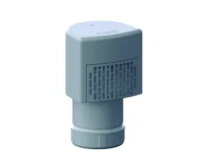 comfort-Rohrbelüfter Mini für Anschluß DN40/DN50 und Außengewinde DN 40 (11/2")