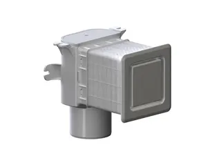comfort-Rohrbelüfter WE zum Wandeinbau für Anschluß DN 50/DN 70 weiß