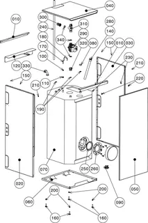 Wolf Rohrwendelspeicher TR-160 Inhalt 152L, für Ölbrennwertkessel – Bild 4