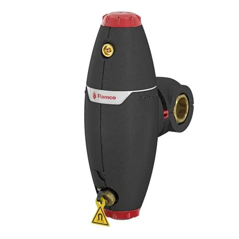 Flamco Luft-/Schlammabscheider XStream Vent-Clean DN20 - K22 m. Iso